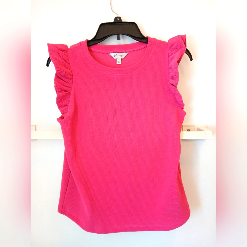 Vibrant pink tank